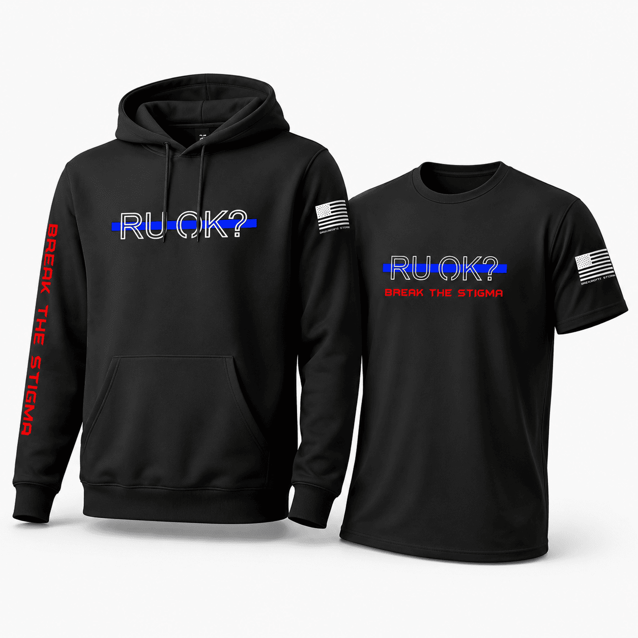 Blueline Bundle (Hoodie + Tee)