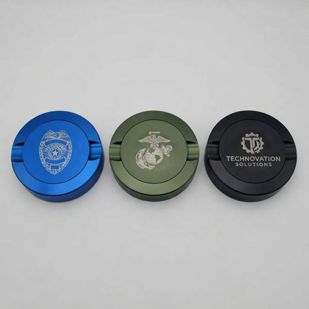 Custom Engraved Aluminum Pouch Container | Personalized Snus Can | Nicotine Pouch Holder | Custom Logo Metal Can | EDC Gift