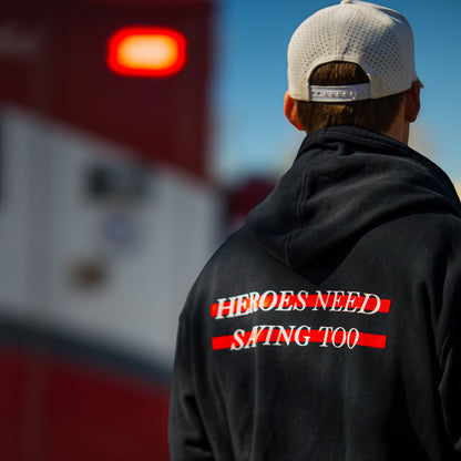 Stigma Breaking Hoodie- Red Line