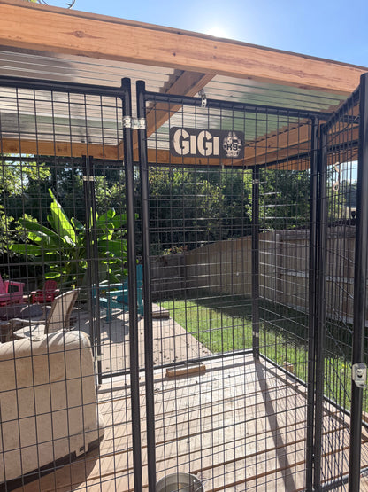 Custom K9 Kennel Sign
