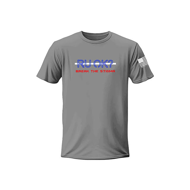 Stigma Breaking Unisex Tee- White Line