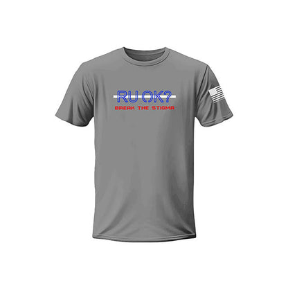 Stigma Breaking Unisex Tee- White Line