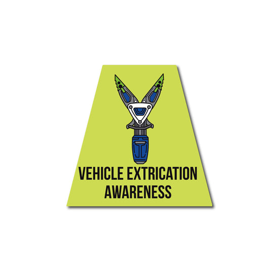 VEHICLE EXTRICATION AWARENESS REFLECTIVE HELMET (TET) TETRAHEDRON
