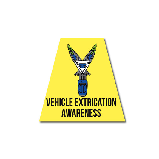 VEHICLE EXTRICATION AWARENESS REFLECTIVE HELMET (TET) TETRAHEDRON