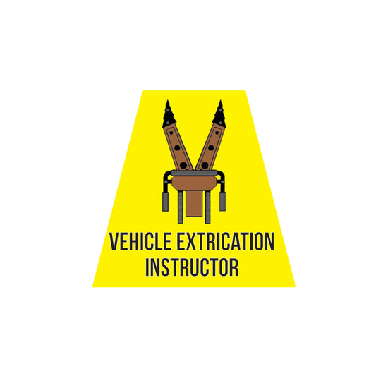 VEHICLE EXTRICATION INSTRUCTOR REFLECTIVE HELMET (TET) TETRAHEDRON