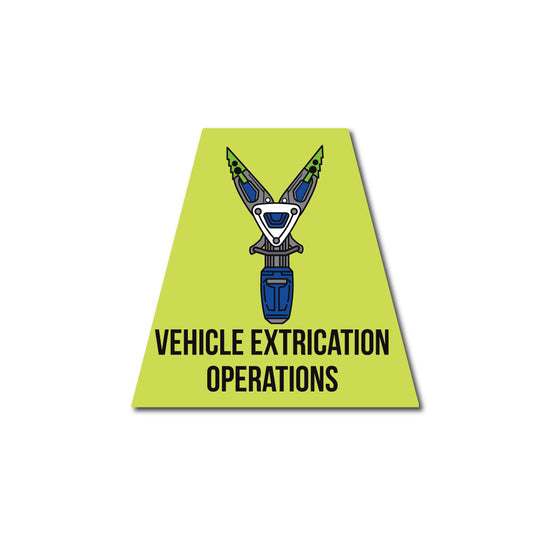 VEHICLE EXTRICATION OPERATIONS REFLECTIVE HELMET (TET) TETRAHEDRON