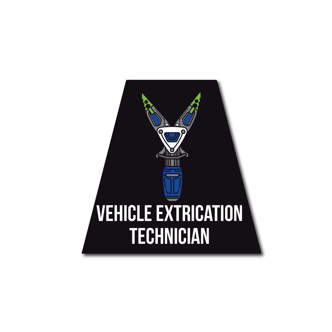 VEHICLE EXTRICATION TECHNICIAN REFLECTIVE HELMET (TET) TETRAHEDRON