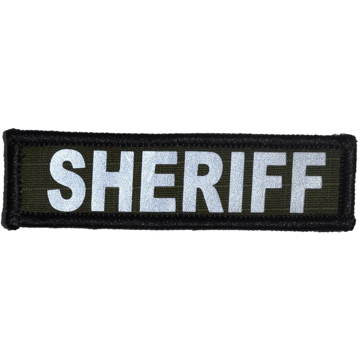 Sheriff Reflective - 1x3.75 Patch
