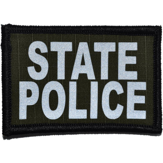 State Police Reflective - 2x3 Patch