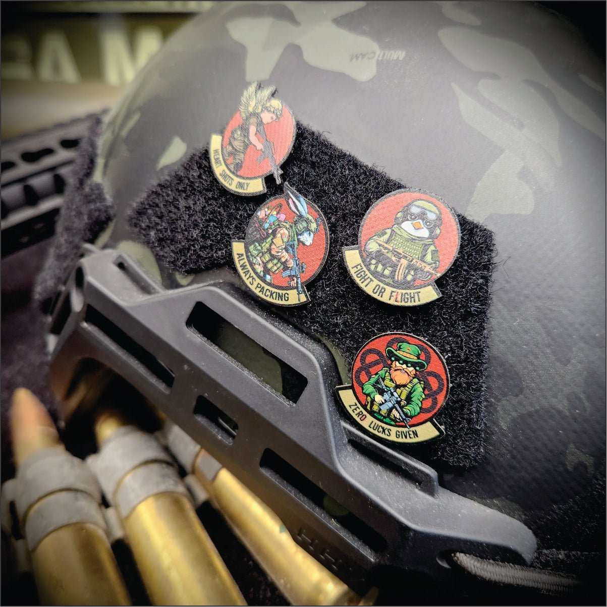 Mini Morale - 2024 1st Quarter Patch of the Month Patch & Sticker Combo